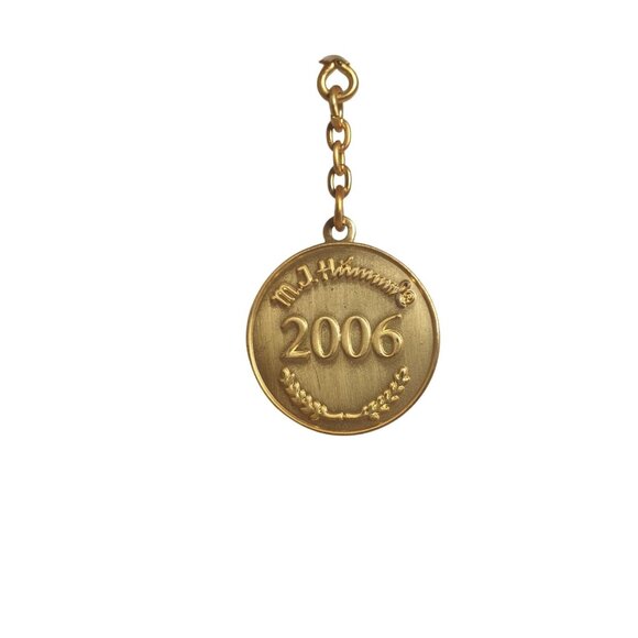 Danbury M.J. Hummel Christmas Ornament Tree 2006 MINT Riding Sleigh '06 Token - Picture 4 of 4